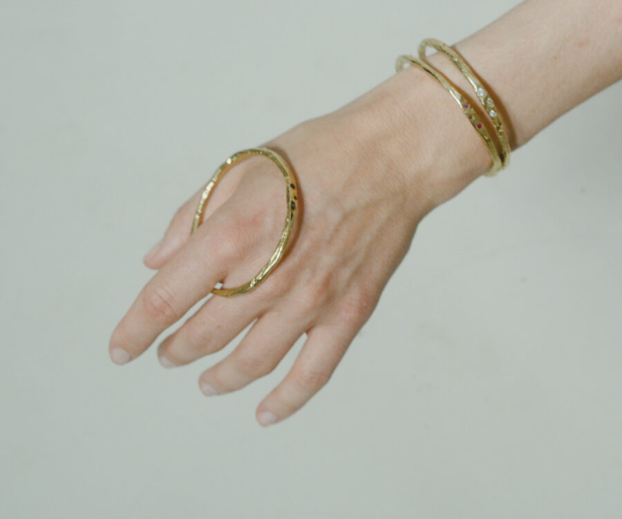 Jonc Précieux 3 pierres