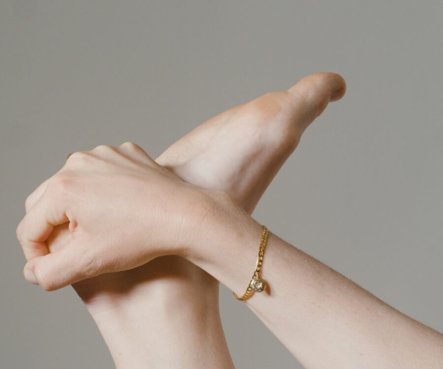 Gourmette Alba Précieux zircon